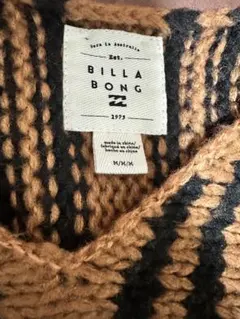 【新品・タグ付き】BILLABONG ストライプニットセーター M ボーダーガラ