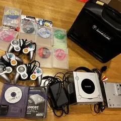 ゲームキューブ 本体 シルバー　ゲームボーイプレイヤー カセット　コントローラー