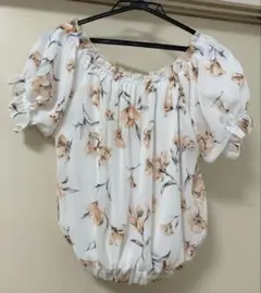【美品】heather 花柄トップス