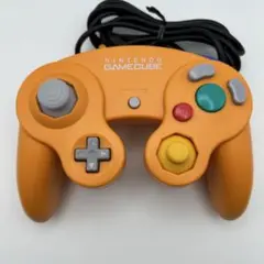 【動作確認済み✨️後期型】ニンテンドーゲームキューブ　コントローラー　オレンジ