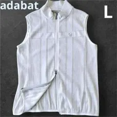 アダバット　adabat　ジップアップベスト　レディースL　メッシュ