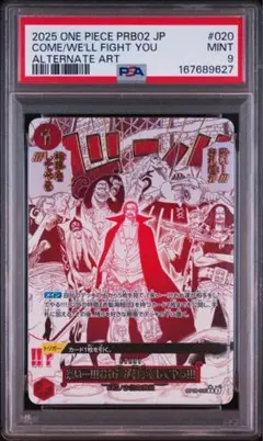 PSA10】来い…!!!おれ達が相手をしてやる!!! パラレル ワンピース