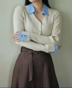 TONAL POLOコラボ カーディガン