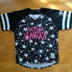 福岡ソフトバンクホークスX-girlコラボ 2012女子高生デーユニ M 黒