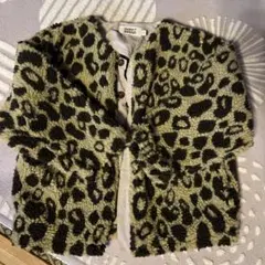MARK'S HOGAN ヒョウ柄フリースジャケット（フォロワー様）