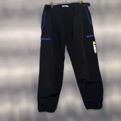 X-LARGE ナイロンパンツ 黒 青 Y2K
