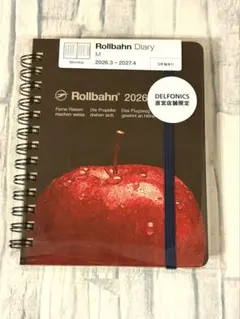 rollbahn diary 2026 3月始まり　M 直営店限　フレッシュ