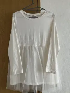 earth music&ecology オフホワイト チュニック F