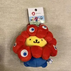 サンリオ ミャクミャクなりきりぬいぐるみ ハンギポムポムプリン カラビナ