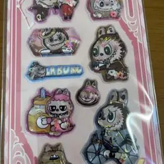 ハローキティ♡ボンボンドロップシール風２枚セット♡中国限定版