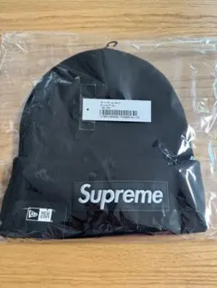 Supreme boxlogo ボックスロゴ ビーニー 黒 新品未使用
