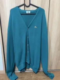 IZOD Lacoste ターコイズ カーディガン