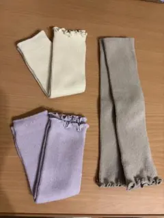 【新品未使用】SOWAN ベビーレッグウォーマー　3足セット　オールシーズン