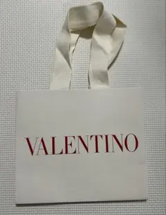 VALENTINO ショップ袋 ホワイトのサムネイル