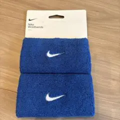 NIKE ナイキ　リストバンド　青