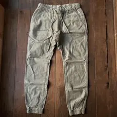 OCEANS掲載 タグなし未使用 BAYFLOW ジョガーパンツ ミリタリー