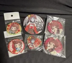 新品未開封 ゾンビランドサガ ゆうぎり 缶バッジ コースター セット 