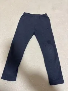 UNIQLO ネイビー 裏起毛パンツ 110