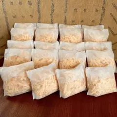 8-3 削りたてをお届けします【20袋】国産 ヒノキチップ　ヒノキおがくず