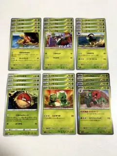 ポケカ◯メェークル◯カプサイジ◯進化ライン等◯デッキパーツ◯24枚セット