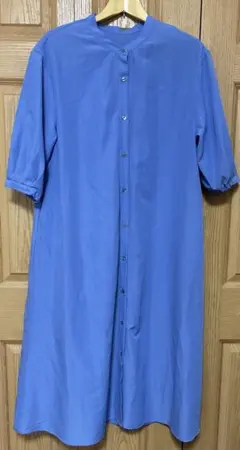 グローバルワーク　シャツワンピース 半袖