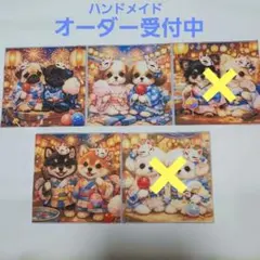 ハンドメイド オーダー受付ページ ♡紫陽花にゃんこ パネル♡ - メルカリ