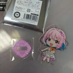 シャニマス カラオケの鉄人 カラ鉄 ミニキャラアクリルスタンド 鈴木羽