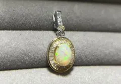 オパール　エチオピア産　ペンダントトップ　s925