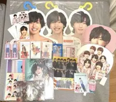 ★未開封品★なにわ男子 道枝駿佑 うちわ・エロハン・アクスタ・写真・・・