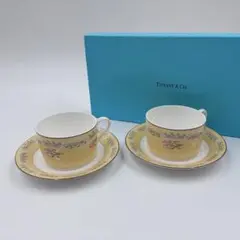 TIFFANY & Co. Pink Tulip ペア 2客セット 箱付き