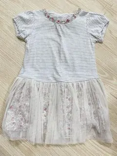 ベビー　ワンピース風　ロンパース