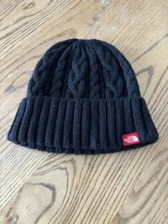 THE NORTH FACE ケーブル編み ニット帽 ブラック
