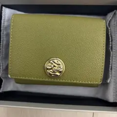 CHARLES & KEITH 三つ折り財布 アボカド