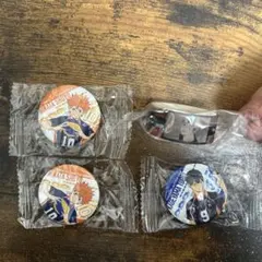 【即購入可】くら寿司 ハイキュー ビッくらポン 缶バッジ マスキングテープ