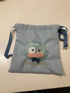 ハンギョドン ボアフェイス巾着