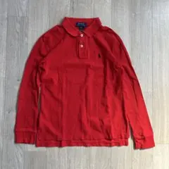 Polo Ralph Lauren 長袖 ポロシャツ 赤 150