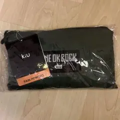 【未使用】ワンオク 希少 レインコート 渚園 グッズ 2016 KiU ONE OK ROCK ワンオク レインポンチョ 渚園 グッズ KiU - メルカリ