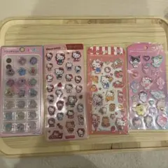 サンリオ ジュエルマシュマロステッカー キティ他　即日発送
