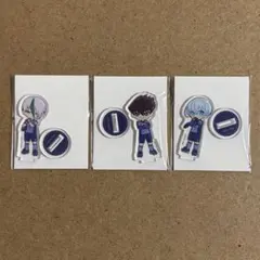 ブルーロック ダイソー アクリルスタンド 烏 氷織 乙夜 セット