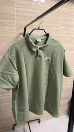 Nike オリーブグリーン ポロシャツ L