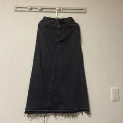 GU デニムロングスカート(Sサイズ)