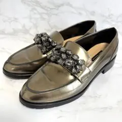 極美品☆SY UNITED ARROWS テープローファー フラット35 厚底 - メルカリ