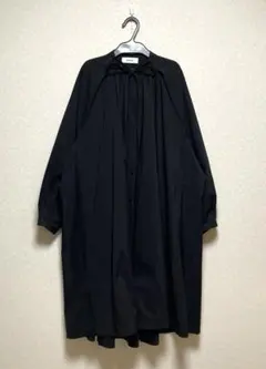 マチャット machatt リボンタックシャツドレスワンピース　黒☆のサムネイル