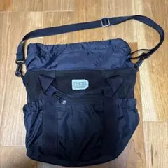 PACKERS ブラックショルダーバッグ