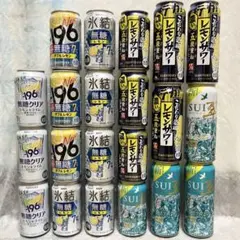 レモン系チューハイ こだわり酒場 氷結 －196 翠ジン 500ml入 21本のサムネイル