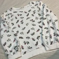 ブランシェス 140 花柄トレーナー