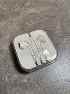 【新品未使用品フィルム付き】Apple 有線イヤホン ホワイト ケース付き