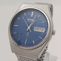 希少デッドストック SEIKO セイコー QZ 0923-8020 青梨地文字盤 - メルカリ