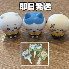 ちいかわ ココス 第4弾ソフビ人形 ちいかわ　ハチワレ　ラッコ　モモンガ　セット