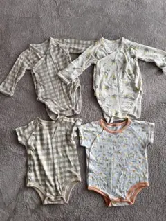 コニー　ロンパース　12M コットンメッシュボディスーツ　バンブーボディスーツ